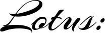 Lotus dot